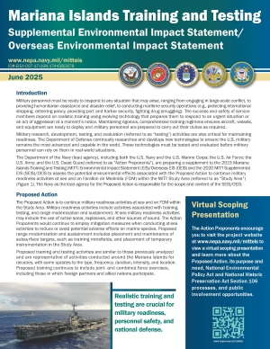 This is an image of the cover of the project overview fact sheet.